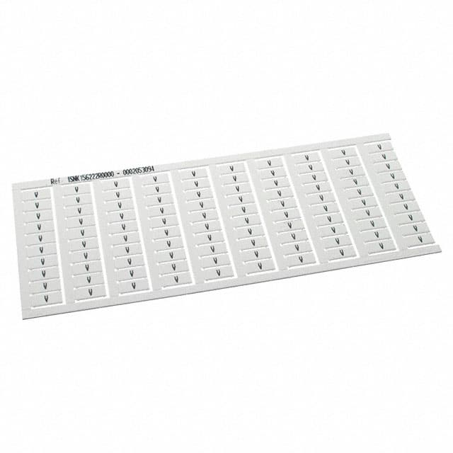 1SNK156222R0000 TE Connectivity ENTRELEC  Strisce di marcatura per morsettiere